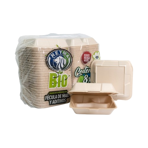 Desechables - Contenedor Biodegradable